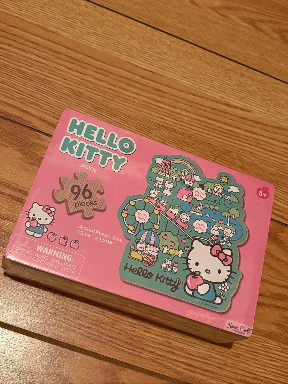 NEW Hello Kitty Wooden Puzzle